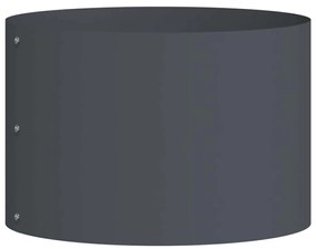 vidaXL Ζαρντινιέρες κήπου 5 pcs Ανθρακί 30 x 30 x 20 cm Ατσάλι