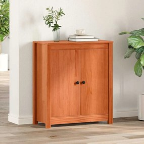 vidaXL Πλαϊνό γραφείο Καφέ 70 x 35 x 80 εκ.