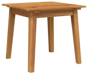 vidaXL Κήπου Καρέκλες με Τραπέζι 3 pcs Μαύρο Στερεό Ξύλο Ακακίας