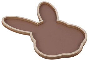 Πασχαλινή Πιατέλα (30.5x1.7x21.5) K-M Rabbit Brown GR8000350