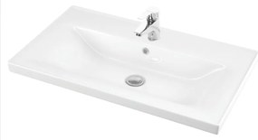 Martin Savina 100 Natural Oak - Πάγκος με Νιπτήρα &amp; Καθρέπτη