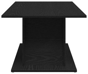 vidaXL Τραπεζάκι σαλονιού Μαύρη δρυς 102 x 55.5 x 40 cm