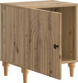 vidaXL Κομοδίνο 2 τεμ. Artisan Δρυς 43 x 34,5 x 50 εκ