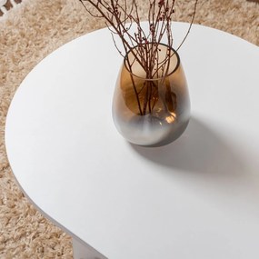 Τραπέζι Σαλονιού (119x60x40) A-G Sable 909NRD1108 White