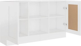 vidaXL Μπουφές Λευκός 120 x 30,5 x 70 εκ. από Επεξ. Ξύλο
