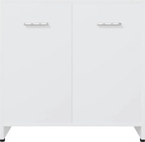 vidaXL Ντουλάπι Νιπτήρα Λευκό 60 x 33 x 61 εκ. από Επεξ. Ξύλο