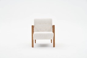 Wing Chair Kemer - Cream v2 Cream
