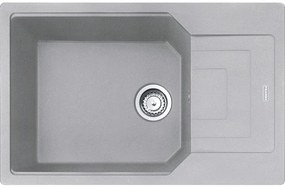 Franke Urban UBG 611-78 XL Metallic Platinum Γρανιτένιος Νεροχύτης 60cm