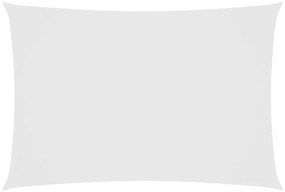 vidaXL Πανί Σκίασης Ορθογώνιο Λευκό 2,5 x 4,5 μ. από Ύφασμα Oxford