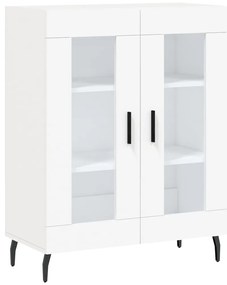 vidaXL Ντουλάπι Λευκό 69,5x34x180 εκ. από Επεξεργασμένο Ξύλο