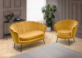 AMORINITO 2 l. chair, color: mustard DIOMMI V-CH-AMORINITO_2-FOT-MUSZTARDOWY