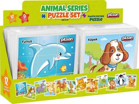 Pilsan 03355 Animal Series Puzzle Set