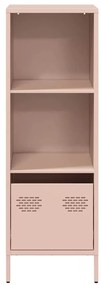 vidaXL Ντουλάπι Ροζ 35x39x103,5 εκ. από Χάλυβα
