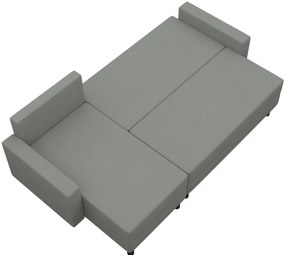 Γωνιακός καναπές Brick-Mauro