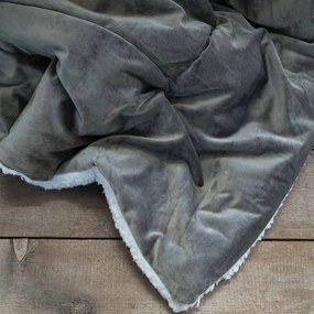 Κουβερτοπάπλωμα Υπέρδιπλο (220x240) Nima Bed Linen Nuan Γκρι