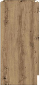 vidaXL Ντουλάπι κάτω από τον νιπτήρα Artisan Δρυς 56 x 37,5 x 81 εκ