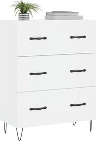 vidaXL Ντουλάπι Λευκό 69,5 x 34 x 90 εκ. από Επεξεργασμένο Ξύλο