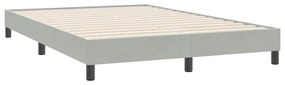 ΚΡΕΒΑΤΙ BOXSPRING ΧΩΡΙΣ ΣΤΡΩΜΑ ΑΝΟΙΧΤΟ ΓΚΡΙ 160X220 ΕΚ 3315879