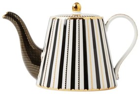 Τσαγιέρα Με Φίλτρο Regency Teas & C'S HV0482 1Lt Black-Multi Maxwell&Williams Porcelain