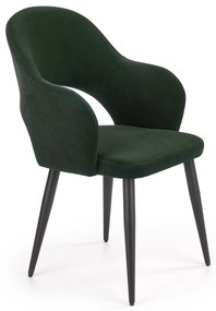 60-21073 K364 chair, color: dark green DIOMMI V-CH-K/364-KR-C.ZIELONY, 1 Τεμάχιο