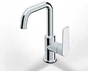 Eurorama Klint Chrome Μπαταρία Νιπτήρος Υψηλή, με Περιστρεφόμενο Ρουξούνι & Αυτόματη Bαλβίδα 142333-100