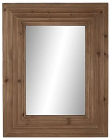 Τοίχο καθρέφτη Home ESPRIT Καφέ Φυσικό Σύγχρονη 104 x 9 x 135 cm