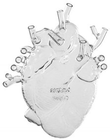Βάζο Διακοσμητικό Love In Bloom 09922 16,5x7x24,2cm Clear Seletti Glass