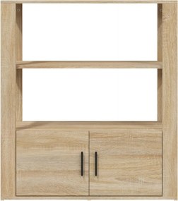 vidaXL Ντουλάπι Sonoma Δρυς 80x30x90 εκ. από Επεξεργασμένο Ξύλο