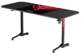 Γραφείο Gaming Diablo Chairs 1470 Μαύρο Κόκκινο
