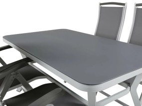 Σετ Τραπέζι και καρέκλες Dallas 2984, Spraystone, Ύφασμα | Epipla1.gr