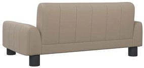 vidaXL Καναπές Παιδικός Καπουτσίνο 70x45x30 εκ. από Συνθετικό Δέρμα