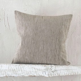 Μαξιλαροθήκη Διακοσμητική Planet Beige Ρυθμός 40Χ40 Βαμβάκι-Chenille