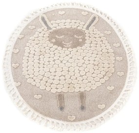 Παιδικό Στρογγυλό Χαλί (Φ120) Royal Carpet Lila Kids 15