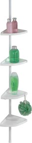 Γωνιακή Ραφιέρα Μπάνιου Τηλεσκοπική Wenko Easy White 3208010100