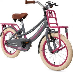 Lola 16 Inch 25,4 cm Girls Coaster Brake Pink/Grey