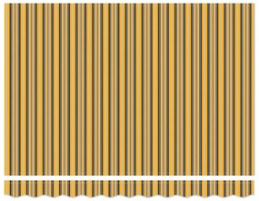 vidaXL Σκηνίτσα Αναδιπλούμενη Κίτρινο 350 x 200 cm ύφασμα