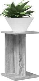 vidaXL Βάση φυτών 2 τεμ. Γκρι Sonoma 25 x 25,5 x 40,5 εκ.
