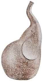 ΦΙΓΟΥΡΑ ELEPHANT "MARULA" ΠΟΛΥΡΕΖΙΝΗ BROWN PU 9X7.5X17CM