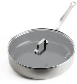 Τηγάνι Classic TRI-PLY CC006286-001 28cm 3,5Lt Silver Mauviel Stainless Steel