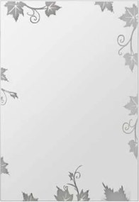 1397 - Καθρέπτης μπάνιου 45x60 cm