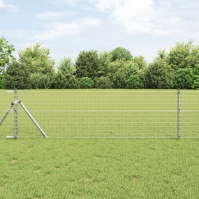 vidaXL Euro Fence με 7 Πόρους 0.8x10 μ Γαλβανισμένος Χάλυβας
