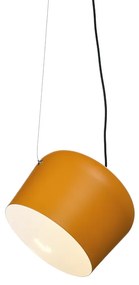 ΚΡΕΜΑΣΤΟ Φ/Σ 1XE27 ΜΟΥΣΤΑΡΔΙ ΜΕΤΑΛΛΙΚΟ Φ27ΧΗ120CM NOVA ACA OD8002MS