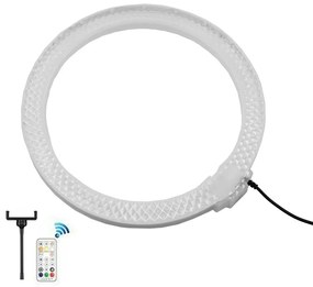 Επαγγελματικό Ring Light Δαχτυλίδι 30cm RGBW Crystal με Τηλεχειριστήριο RF RD-30