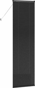 vidaXL Βενετσιάνικες Ρόδες Μαύρο 220 x 65 εκ Αλουμίνιο