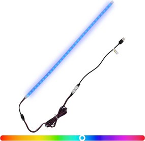 vidaXL Λωρίδα LED 55 cm Πολύχρωμο PVC