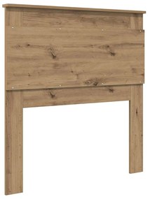 vidaXL Κεφαλάρι με κεφαλάρι Artisan Oak 80 cm Επεξεργασμένο ξύλο