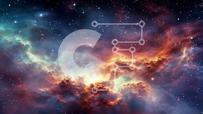 Intra Συλλεκτικό Ξύλινο Παζλ Plywood  4mm - Εκπληκτική εικόνα ενός νεφελώματος στο διάστημα Σε Ξύλινο Κουτί - Διαστάσεις Puzzle: 10x10 cm – 25 κομμάτια