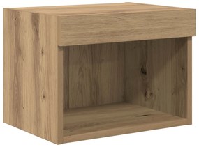 Μονάδες Τοίχου ΤV με LED 5 pcs Artisan Oak 40,5 x 30 x 102 εκ.