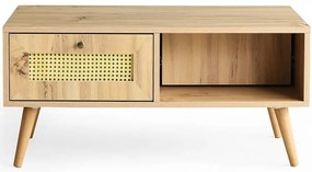 Τραπέζι Σαλονιού Sidyma 854KLN2809 97x55x45cm Oak