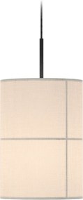 Κρεμαστό Φωτιστικό Rania Pendant 28cm Μαύρο